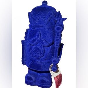 Joyward Royal Blue Flocked Nutcracker~NEW!